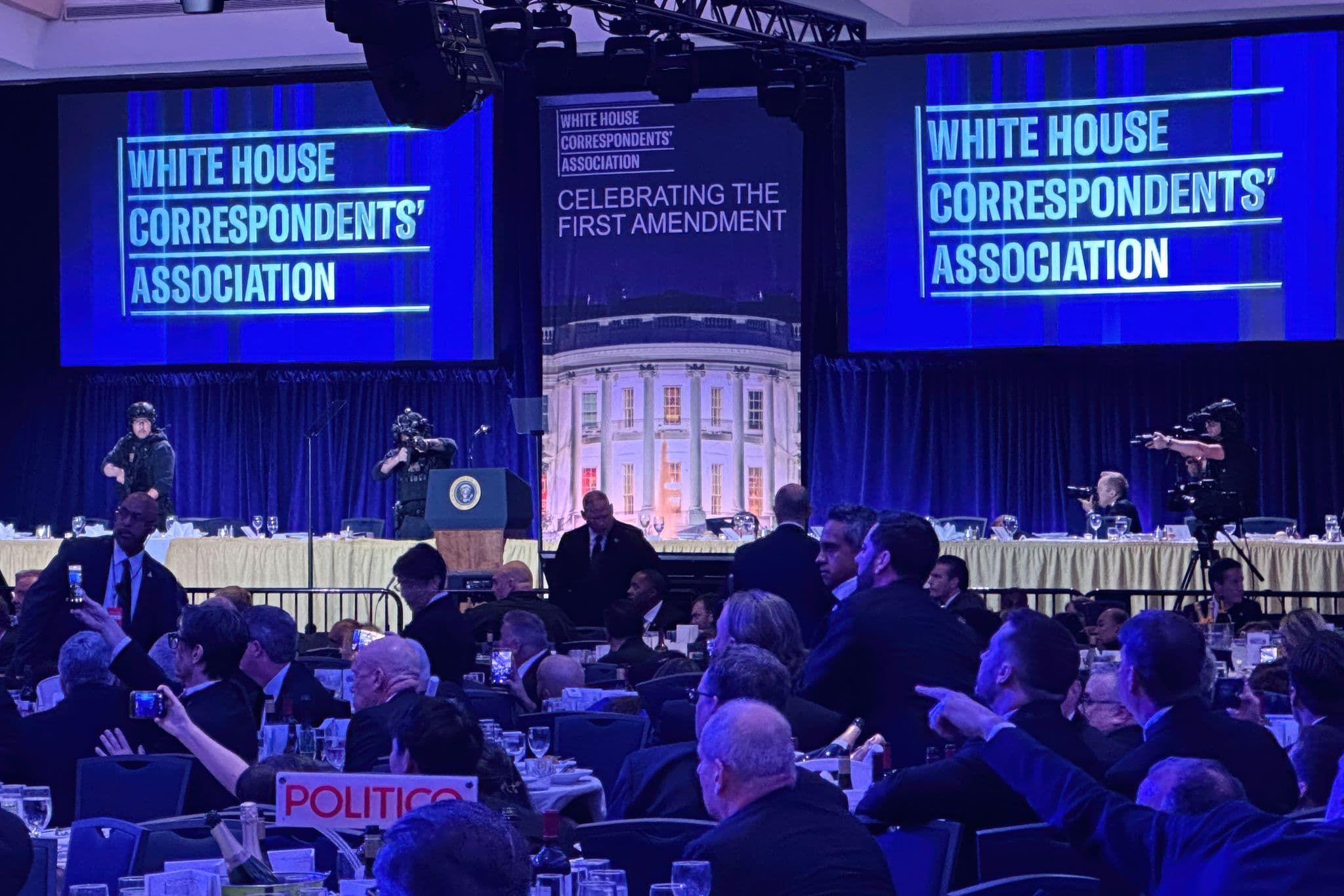 Shooting Disrupts White House Correspondents' Dinner